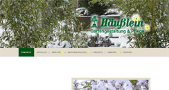 Desktop Screenshot of haeusslein-gartengestaltung.de