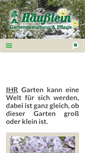 Mobile Screenshot of haeusslein-gartengestaltung.de