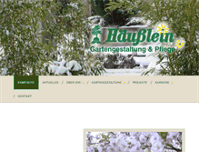 Tablet Screenshot of haeusslein-gartengestaltung.de